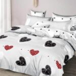 Posteljina 5D 140x220 Srca mix
