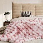Ćebe Zara PASTEL ROZE