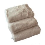 Prekrivači zečije krzno komplet (200x70,150x70,70x70) BELI