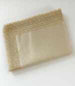 Stolnjak sa čipkom 160x220 KREM - Slika 2